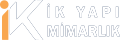 İK yapı mimarlık logo yeni beyaz